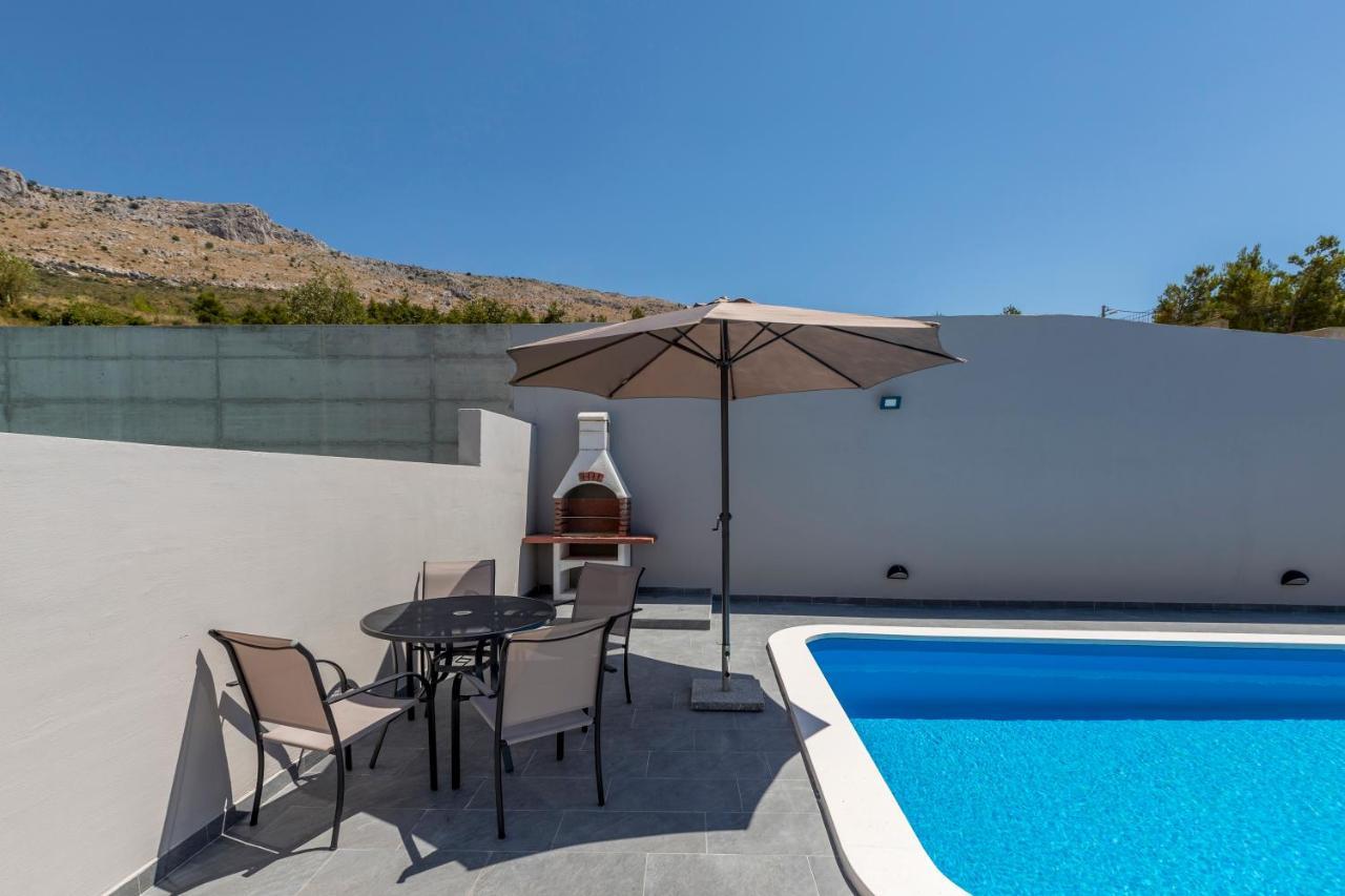 House With Private Pool Magdalena Leilighet Podstrana Eksteriør bilde