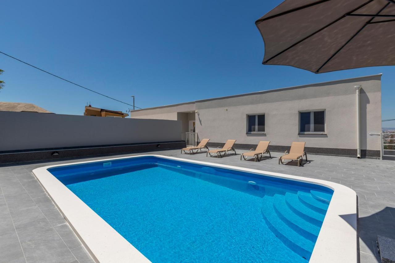 House With Private Pool Magdalena Leilighet Podstrana Eksteriør bilde